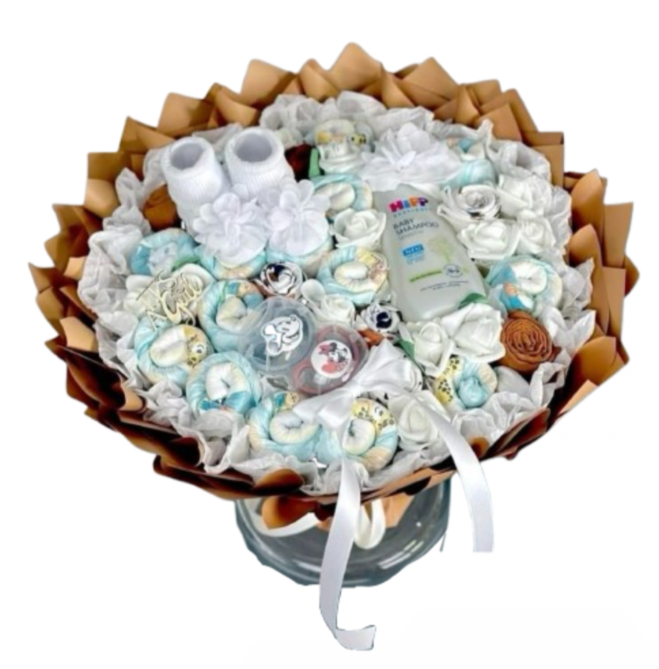 Everything diaper bouquet