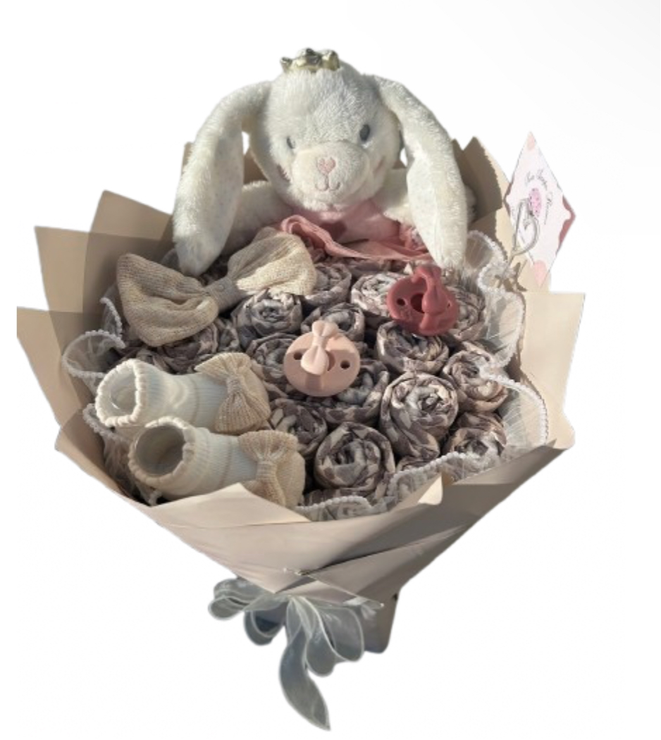Basic diaper bouquet