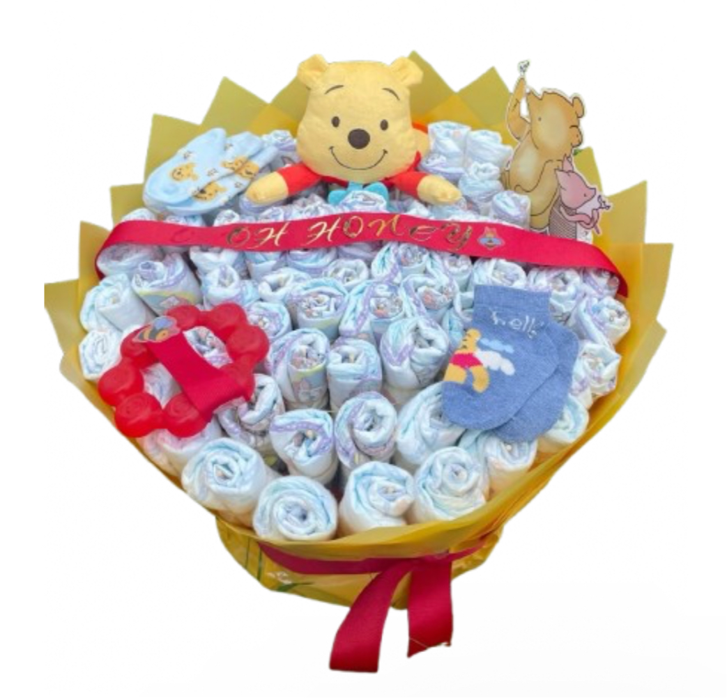 Special diaper bouquet