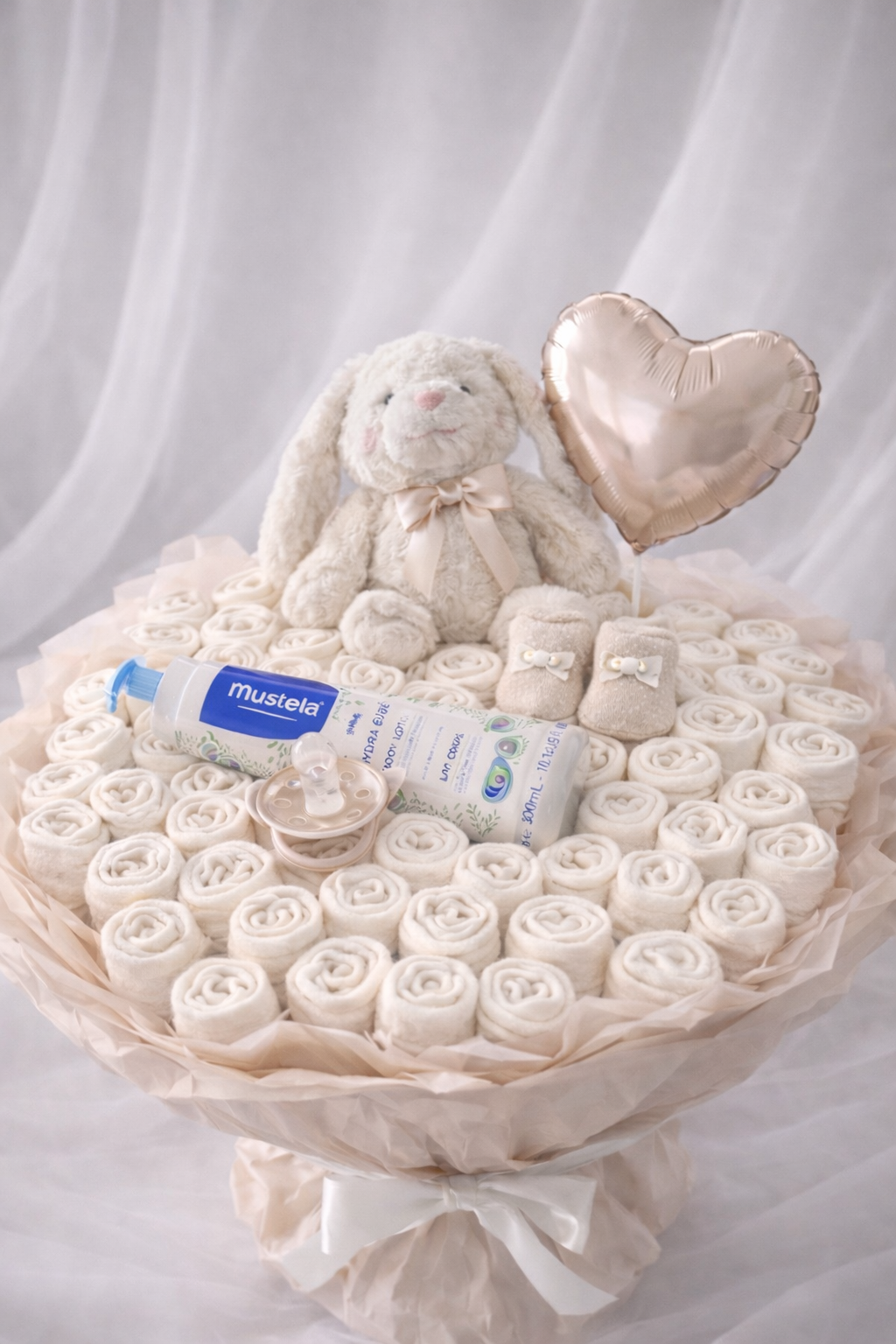 Basic diaper bouquet